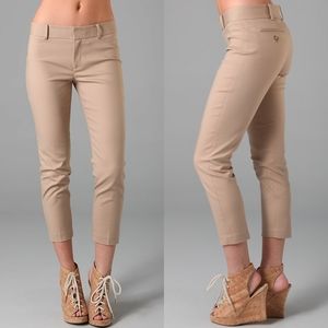 Club Monaco Renay Cropped Khaki Pants